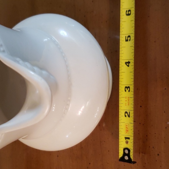Vintage Lord Nelson Pottery England creamware Pitcher Jug EUC - Picture 10 of 12